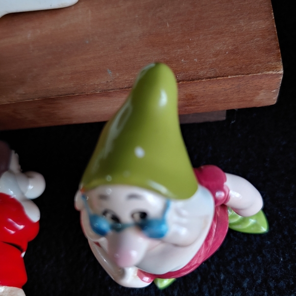 Disney Set Snow White Seven Drawfs Pottery - Picture 10 of 14